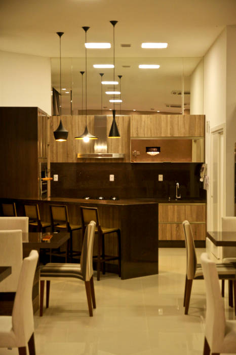 Empreendimento em Balneário Camboriú - Vila Malbec, Daniela Vieira Arquitetura Daniela Vieira Arquitetura Modern Kitchen