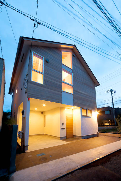 鎌倉の家, 望月建築アトリエ 望月建築アトリエ Rumah Gaya Asia