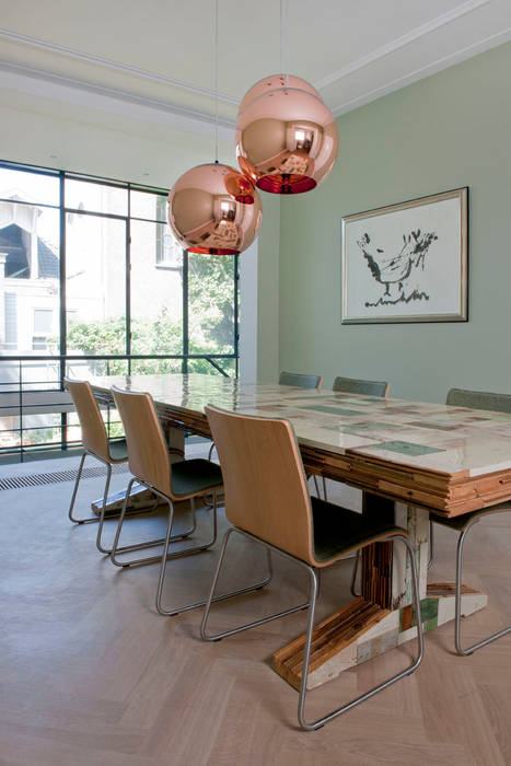 Complete verbouwing en inrichting herenhuis: moderne eetkamer door ... Complete verbouwing en inrichting herenhuis: moderne eetkamer door ...