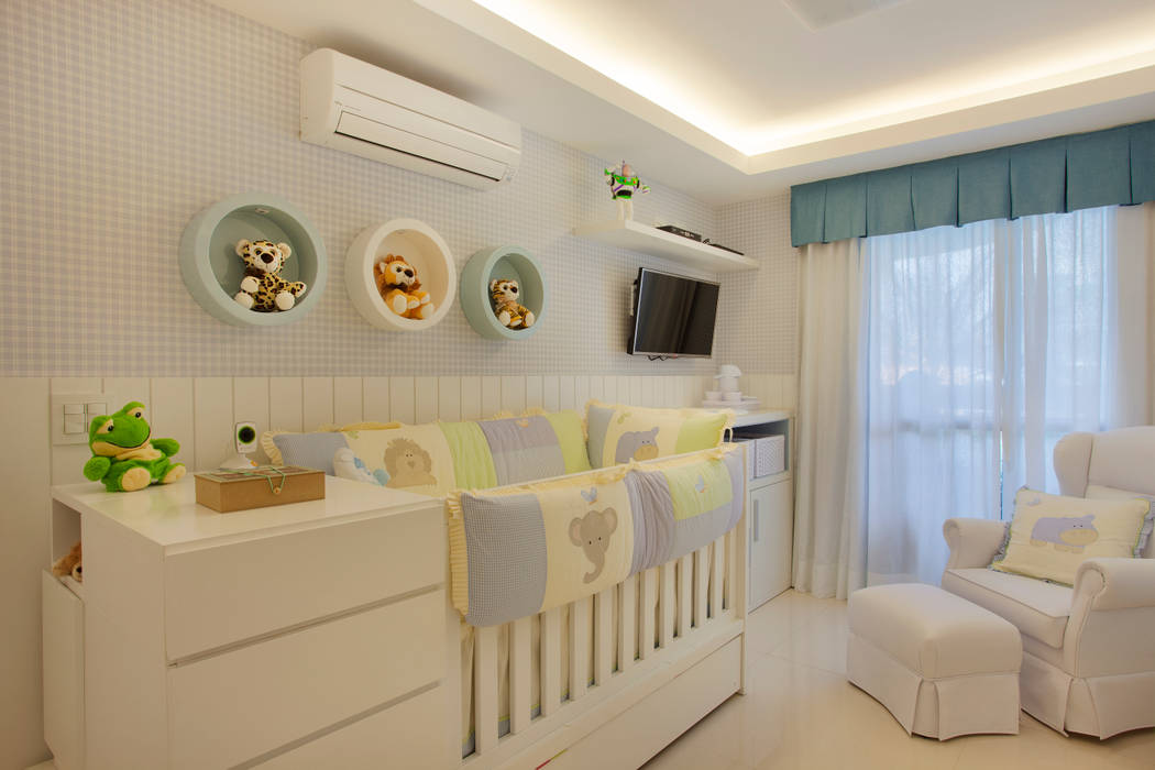 Quarto do Bebê homify Quarto infantil moderno