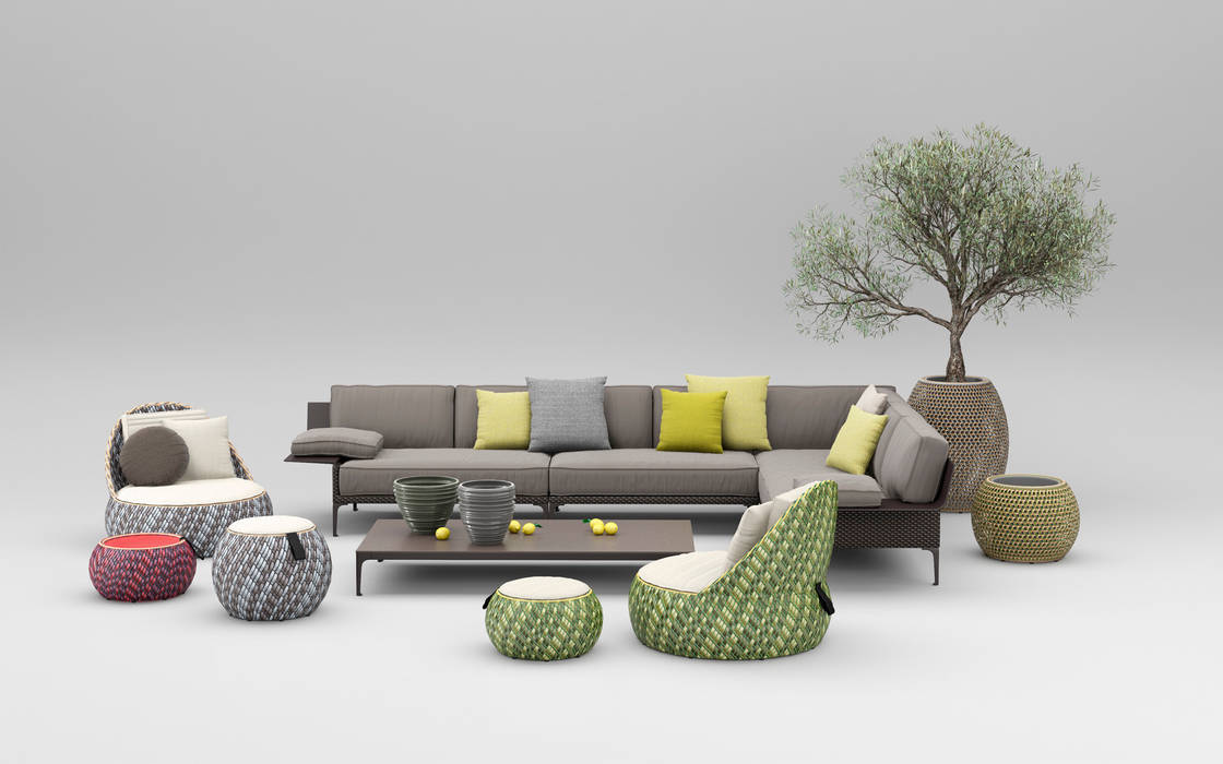 deluma - 3D-Visualisierung von Möbeln, deluma deluma Vườn phong cách hiện đại Furniture