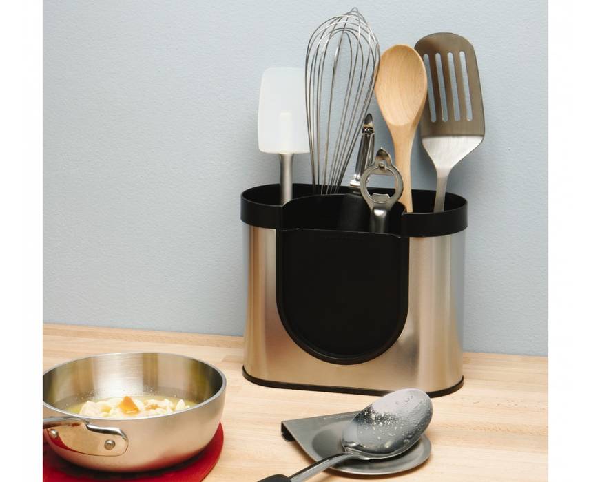 utensil holder simplehuman Modern kitchen Kitchen utensils