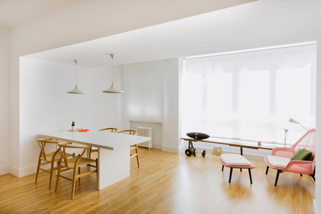 Vivienda zona Quevedo, Madrid, nimú equipo de diseño nimú equipo de diseño Modern Dining Room