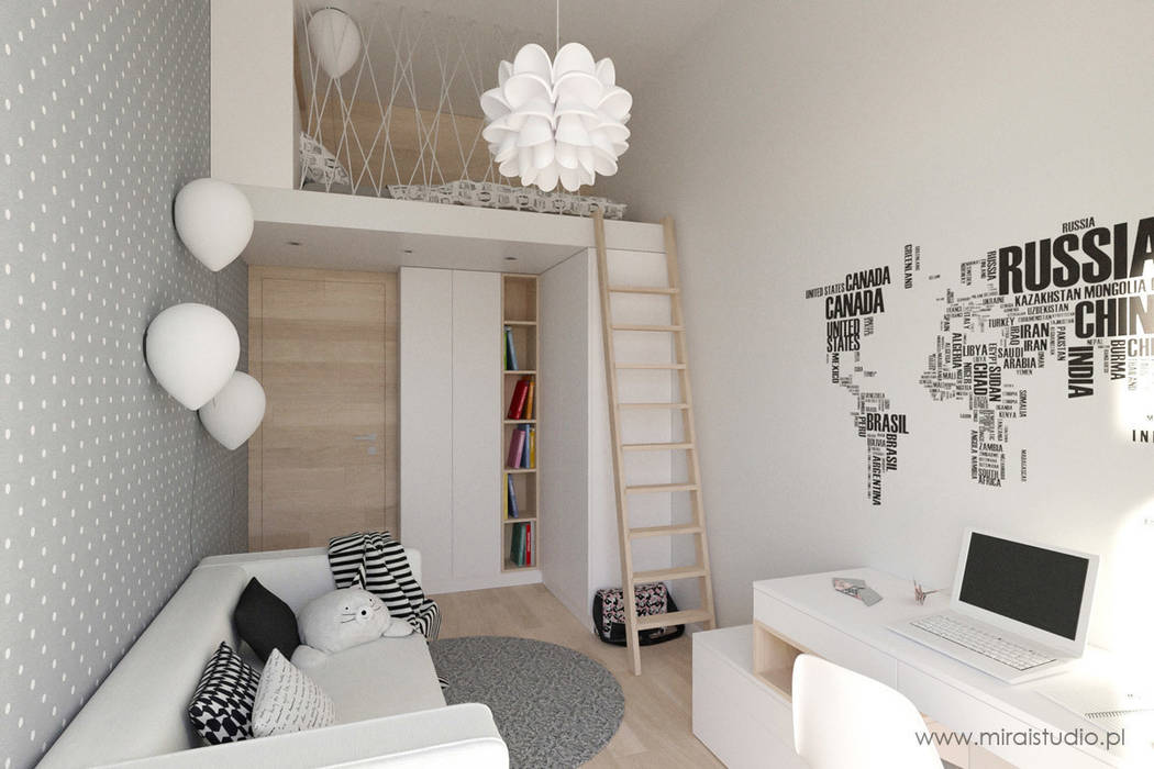 homify Chambre d'enfant scandinave