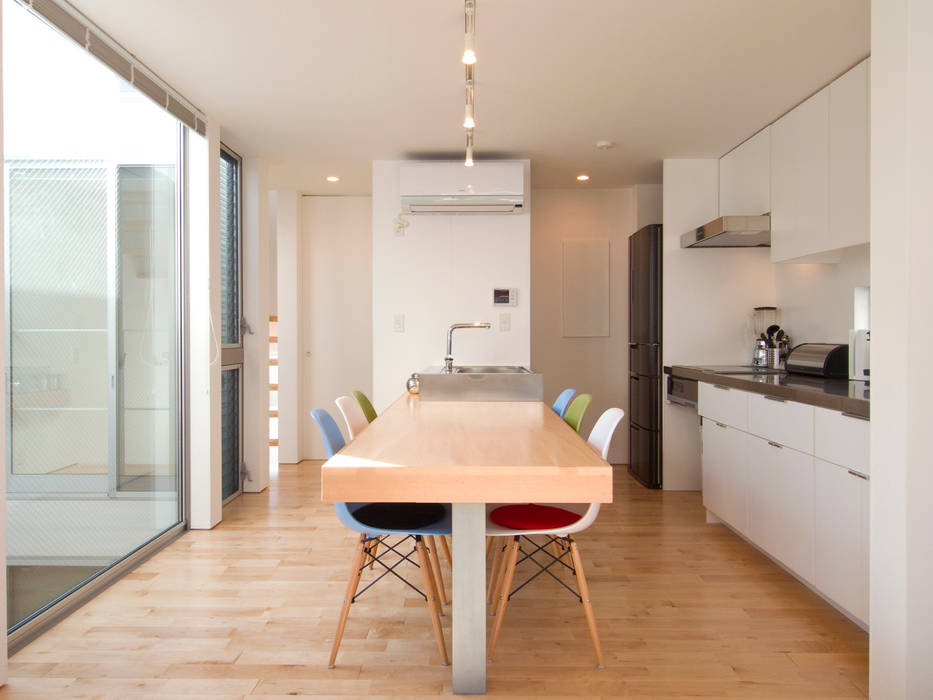 上目黒の家, Studio R1 Architects Office Studio R1 Architects Office Eclectic style dining room