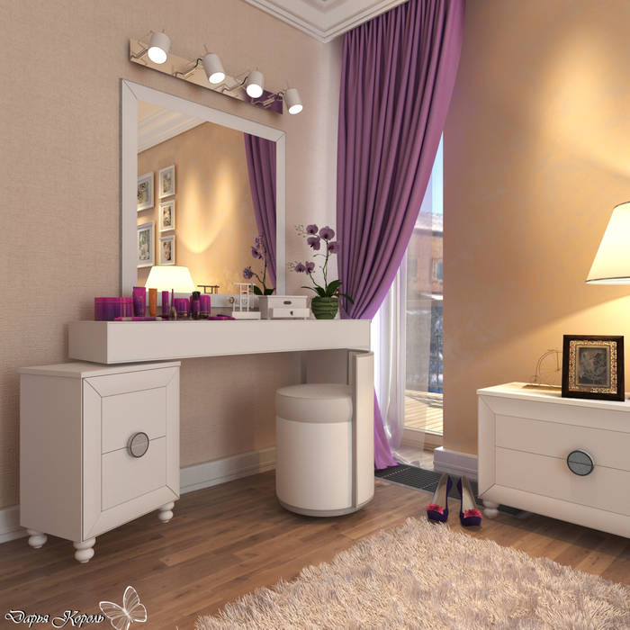 Guest bedroom, Your royal design Your royal design Спальня в классическом стиле