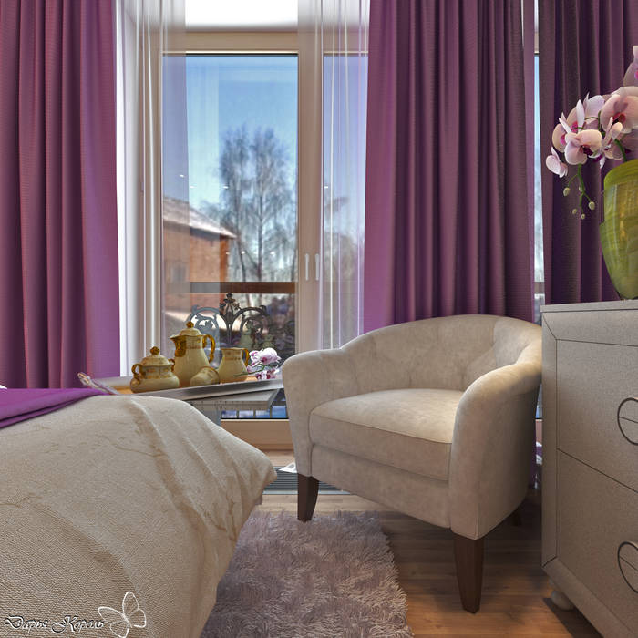 Guest bedroom, Your royal design Your royal design Спальня в классическом стиле