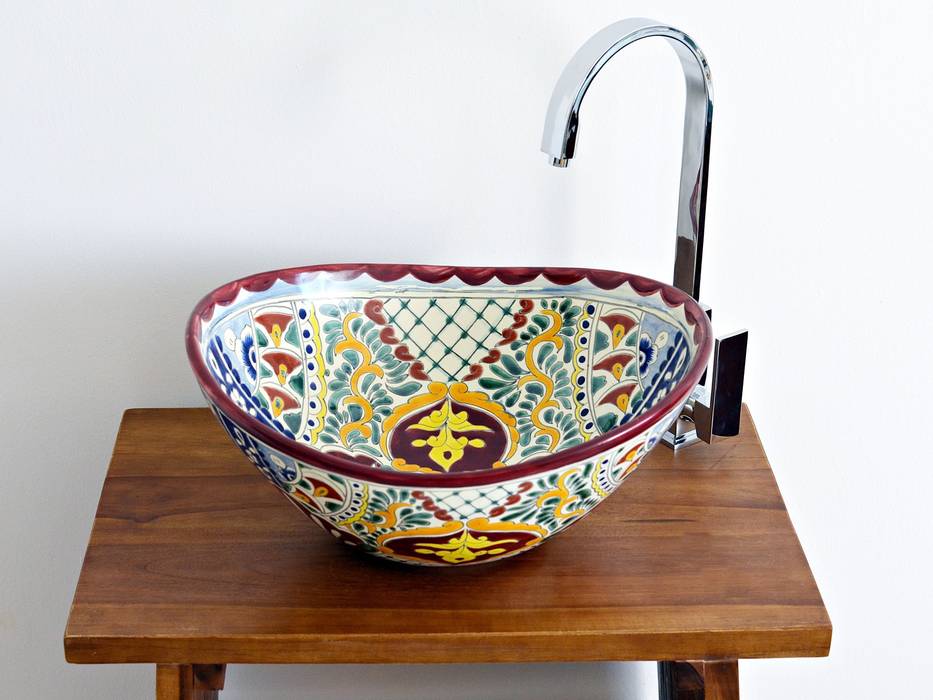 Mediterranes Design Waschbecken Alegria Mex 7 Oval Von Mexambiente E K Mediterran Homify