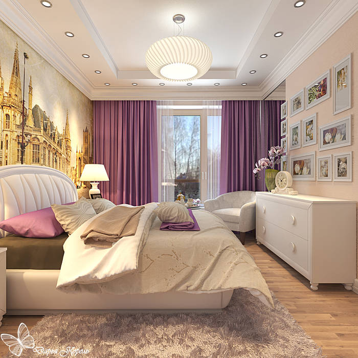 Guest bedroom, Your royal design Your royal design Спальня в классическом стиле