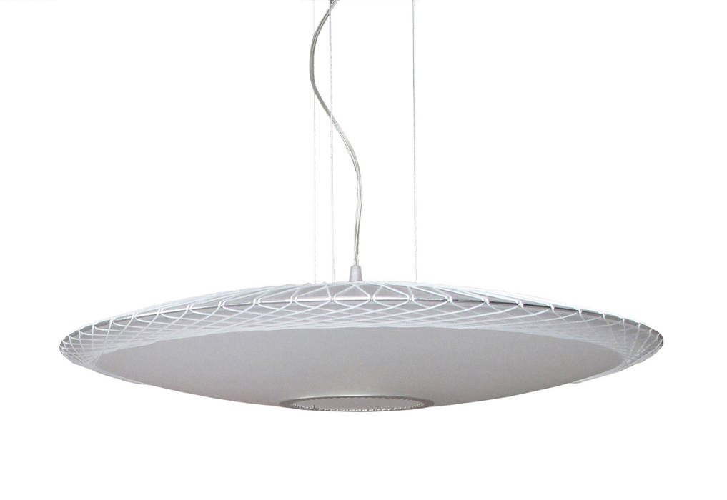 Disque hanglamp Marc Th. van der Voorn Industriële woonkamers Verlichting