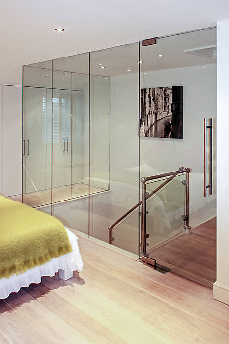 Interior House Remodelling, London E14, Nic Antony Architects Ltd Nic Antony Architects Ltd Cuartos de estilo moderno