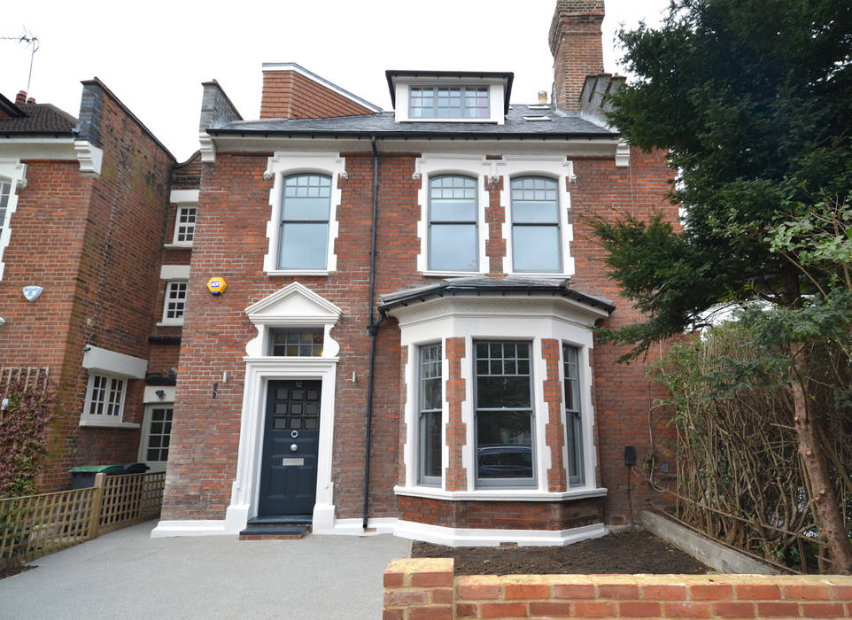 Clifton Road - Period Refurbishment, Nic Antony Architects Ltd Nic Antony Architects Ltd منازل