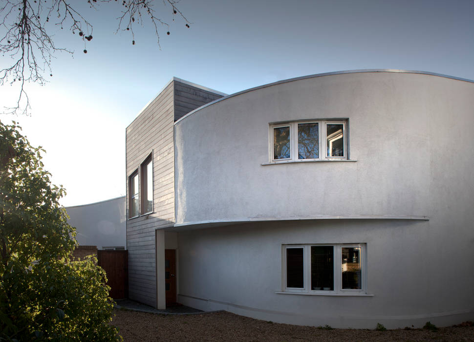 The Camberwell Curve, Nic Antony Architects Ltd Nic Antony Architects Ltd บ้านและที่อยู่อาศัย