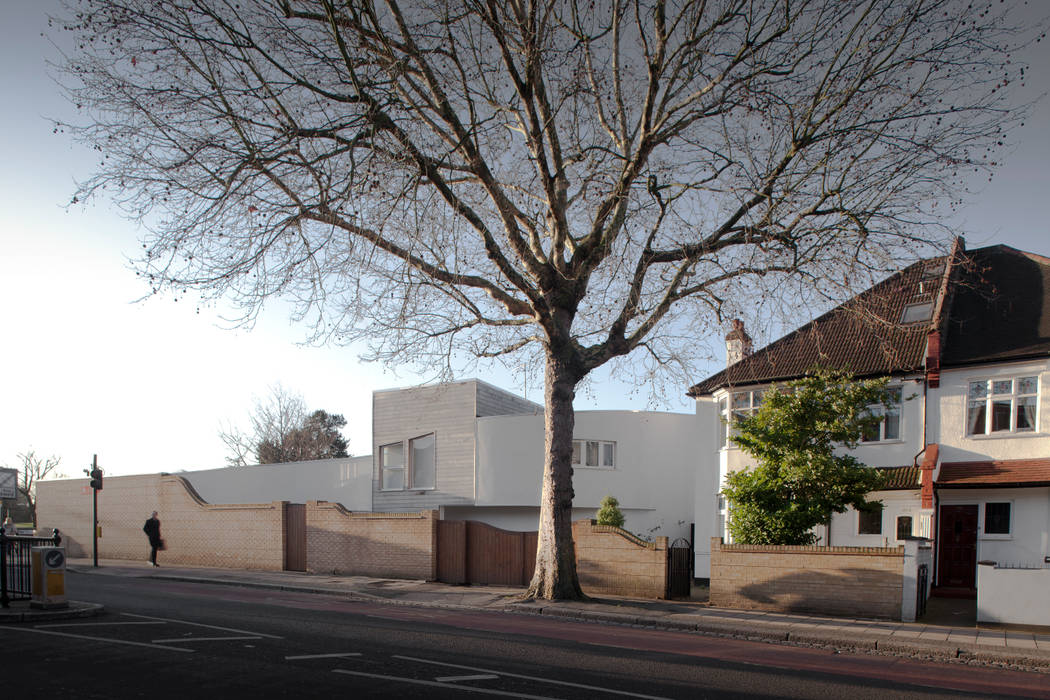 The Camberwell Curve, Nic Antony Architects Ltd Nic Antony Architects Ltd Casas modernas