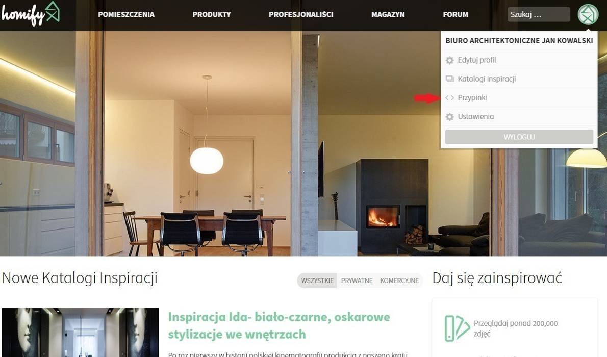 Jak zainstalować przypinki?, homify wsparcie homify wsparcie