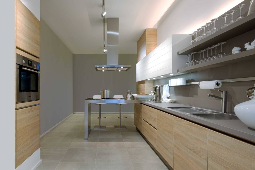 Wood Kitchens , LWK London Kitchens LWK London Kitchens 現代廚房設計點子、靈感&圖片