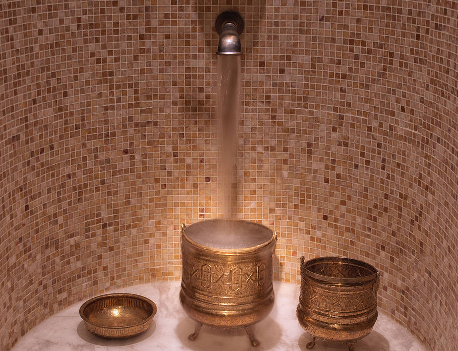 Drummonds Case Study: Urban Retreat Hammam at Harrods homify Commercial spaces Shopping Centres