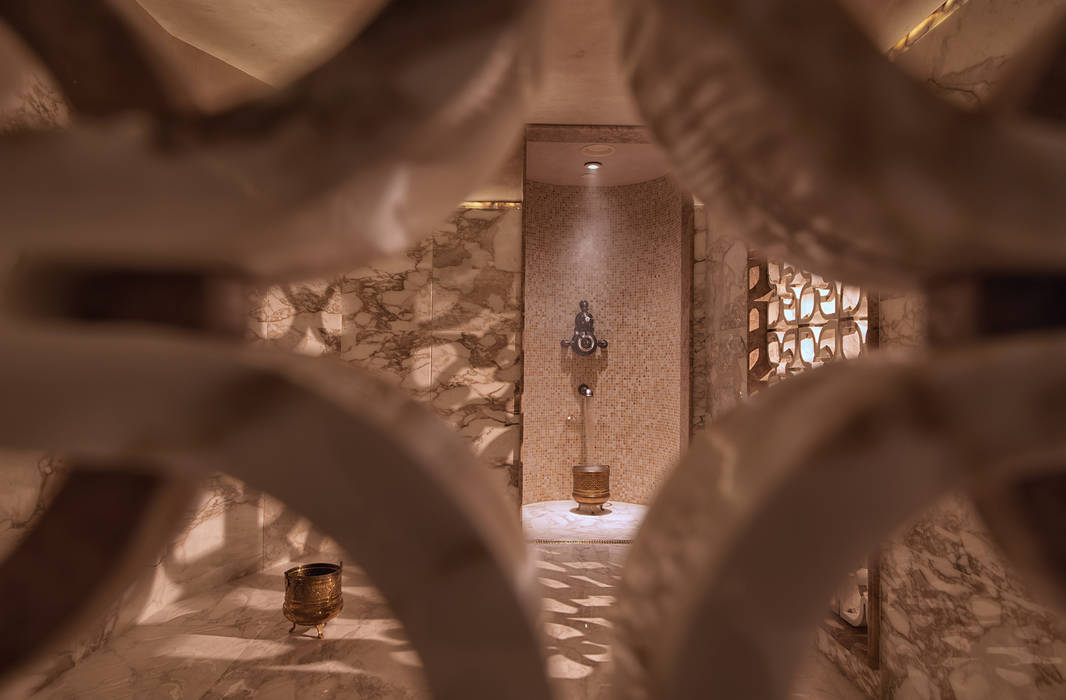 Drummonds Case Study: Urban Retreat Hammam at Harrods homify Commercial spaces Shopping Centres