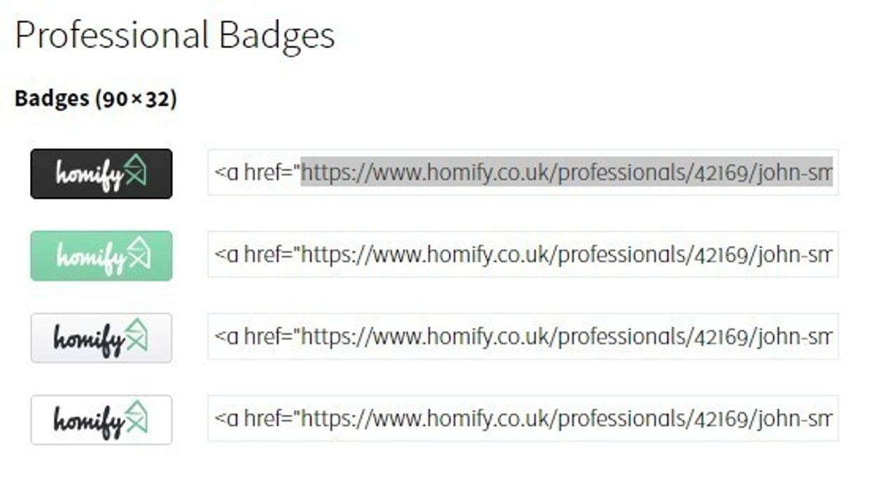 How do I integrate badges and widgets?, homify UK homify UK