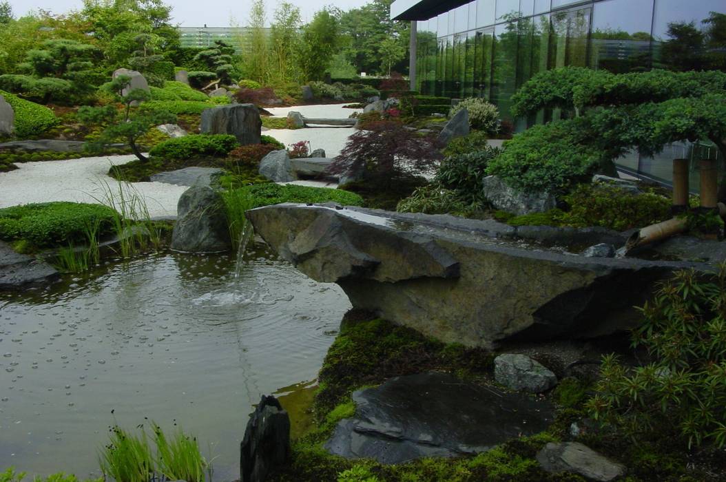 Die Anwendung japanischer Gartenkunst bei der Gestaltung von Gärten, japan-garten-kultur japan-garten-kultur Commercial spaces Office buildings