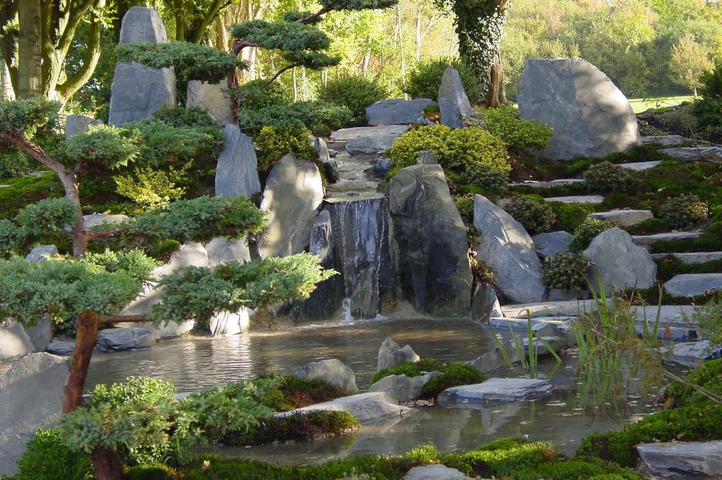 Die Anwendung japanischer Gartenkunst bei der Gestaltung von Gärten, japan-garten-kultur japan-garten-kultur Vườn phong cách châu Á