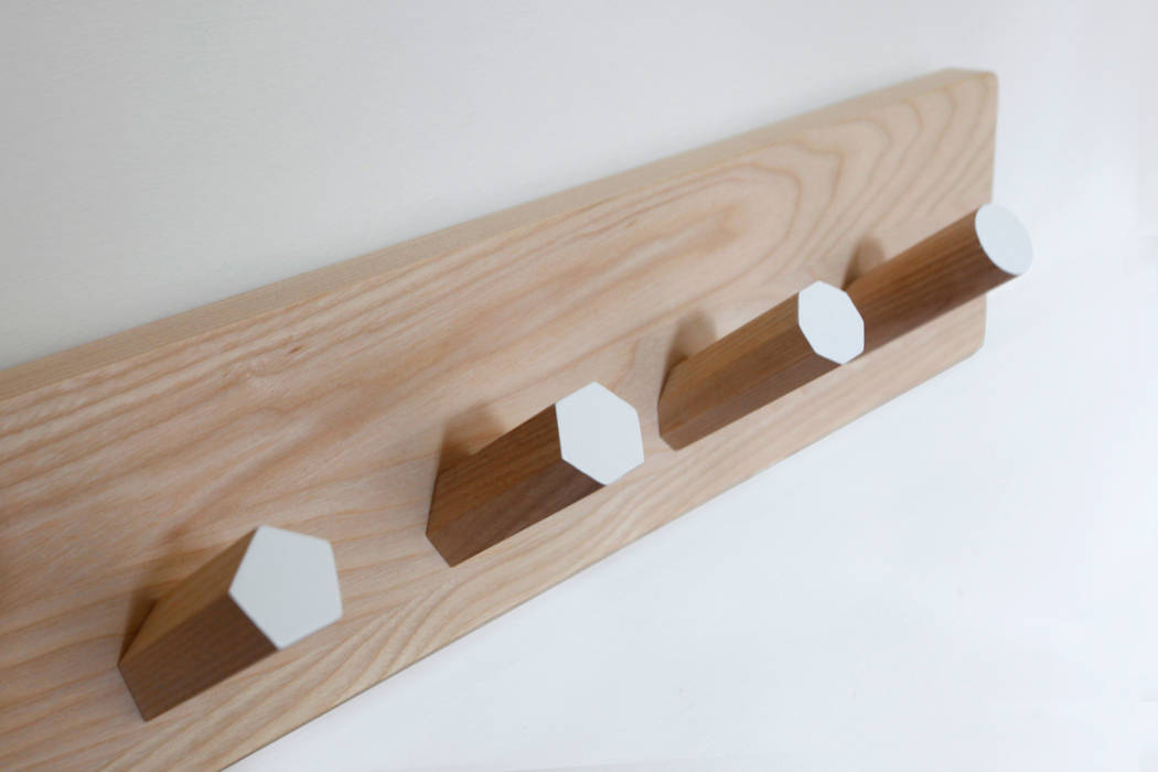 GEO Coat Rack ByALEX Modern corridor, hallway & stairs Clothes hooks & stands