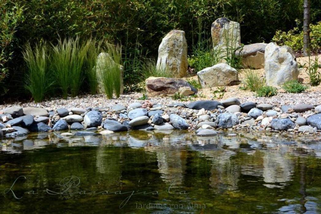 Jardin del estanque, La Paisajista - Jardines con Alma La Paisajista - Jardines con Alma Jardin méditerranéen Piscines & bassins