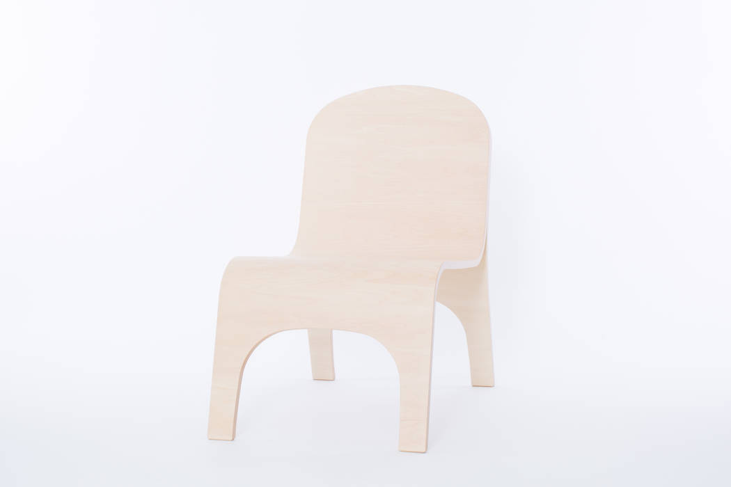 THE BRANCHING CHAIR homify 인더스트리얼 거실 스툴 & 의자