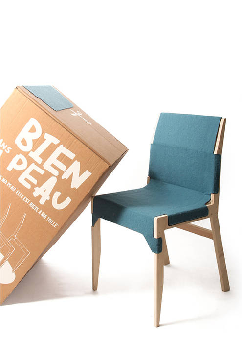 Skin Chair, camille camille 에클레틱 서재 / 사무실 의자