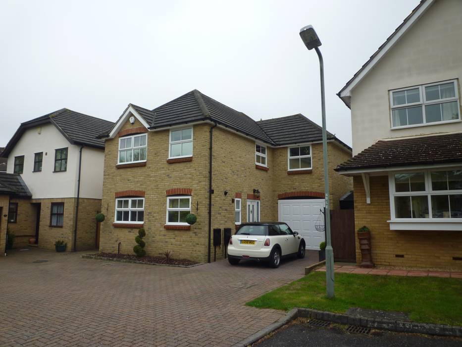 Front Elevation - Before Arc 3 Architects & Chartered Surveyors Modern houses