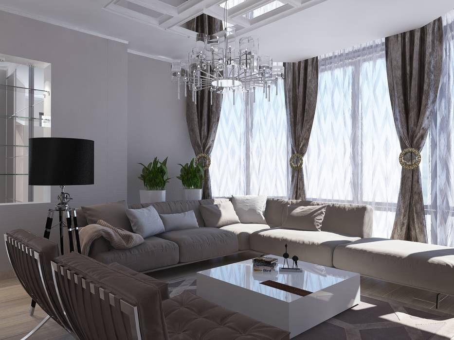 Дом в современном стиле, Design Projects Design Projects Modern living room