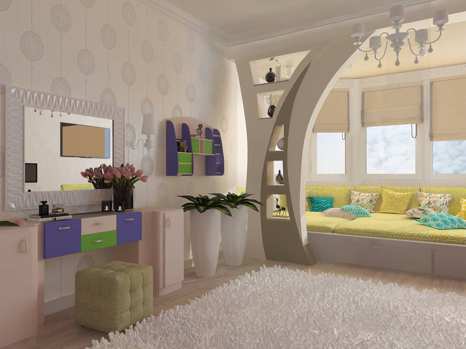 Дом в современном стиле, Design Projects Design Projects Moderne Kinderzimmer