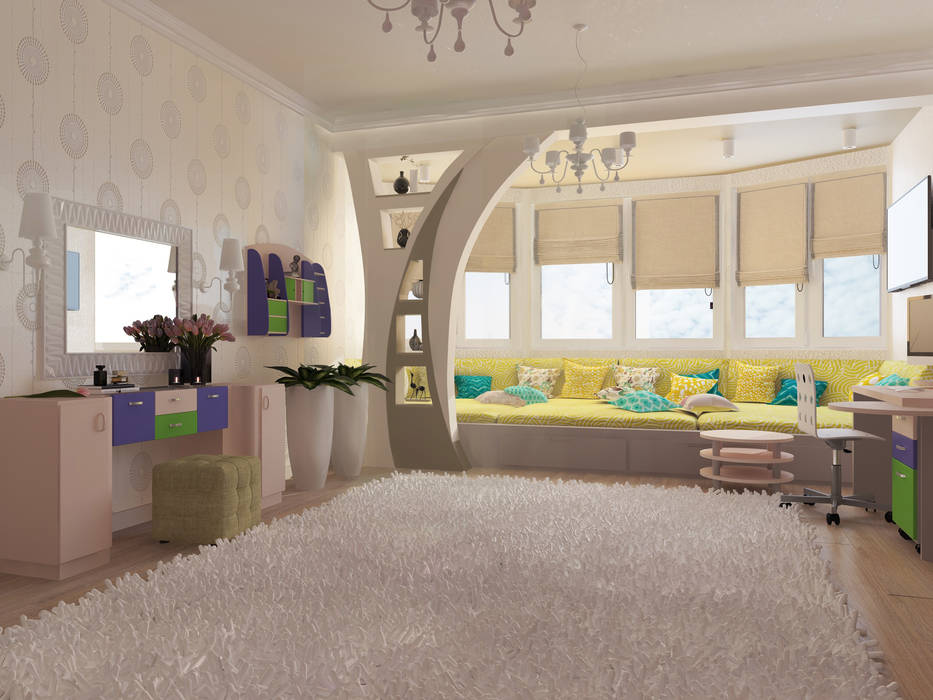 Дом в современном стиле, Design Projects Design Projects Modern Kid's Room