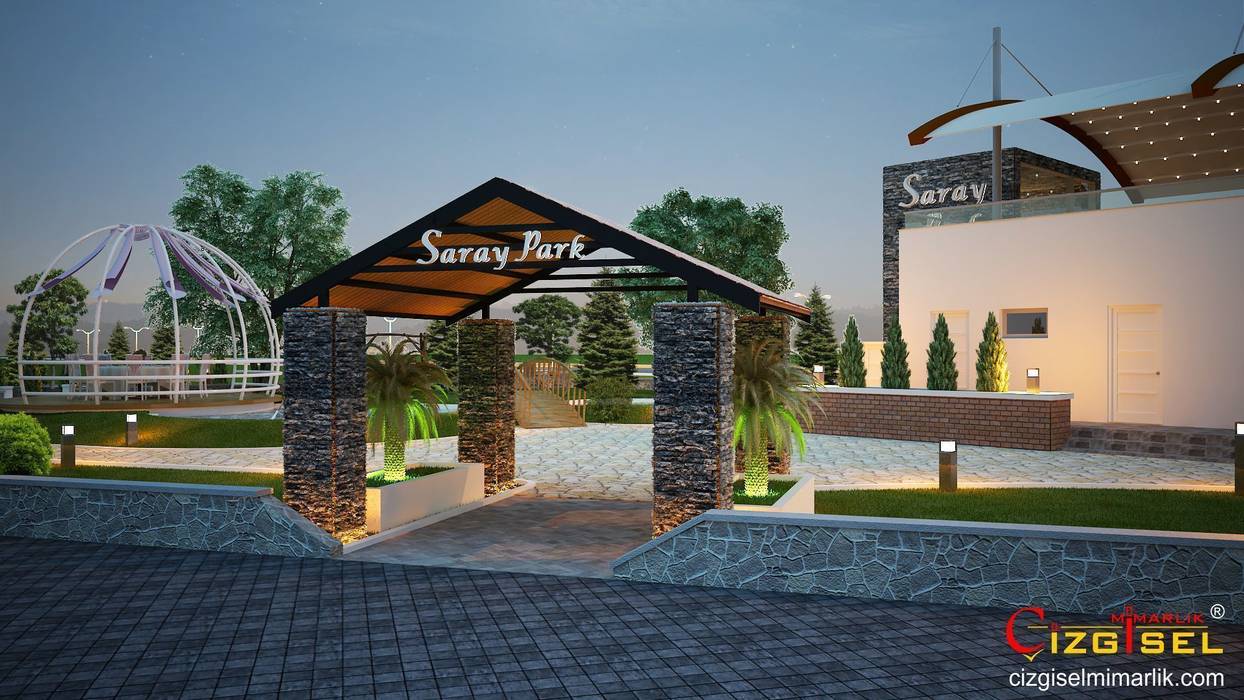 Saray Park Çizgisel Mimarlık Ticari alanlar Yeme & İçme