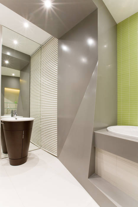 Квартира в Юрмале, ARTRADAR ARCHITECTS ARTRADAR ARCHITECTS Minimalist style bathroom