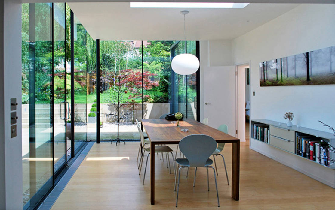 FAMILY HOUSE Extension, Caseyfierro Architects Caseyfierro Architects Modern dining room