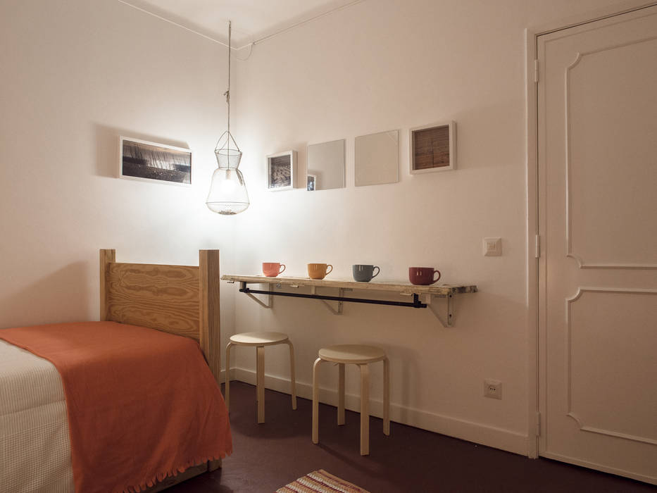 Hostel NiceWay Cascais - Quarto Sunset - Cascais, MUDA Home Design MUDA Home Design Quartos modernos