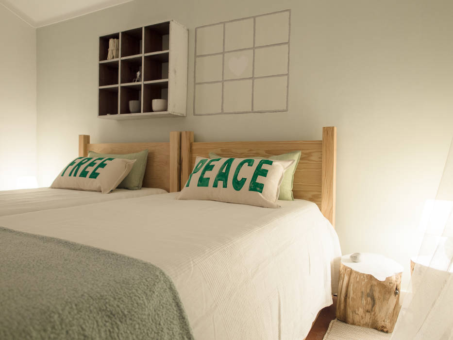 Hostel NiceWay Cascais - Quarto Life - Cascais, MUDA Home Design MUDA Home Design Espaços comerciais Hotéis
