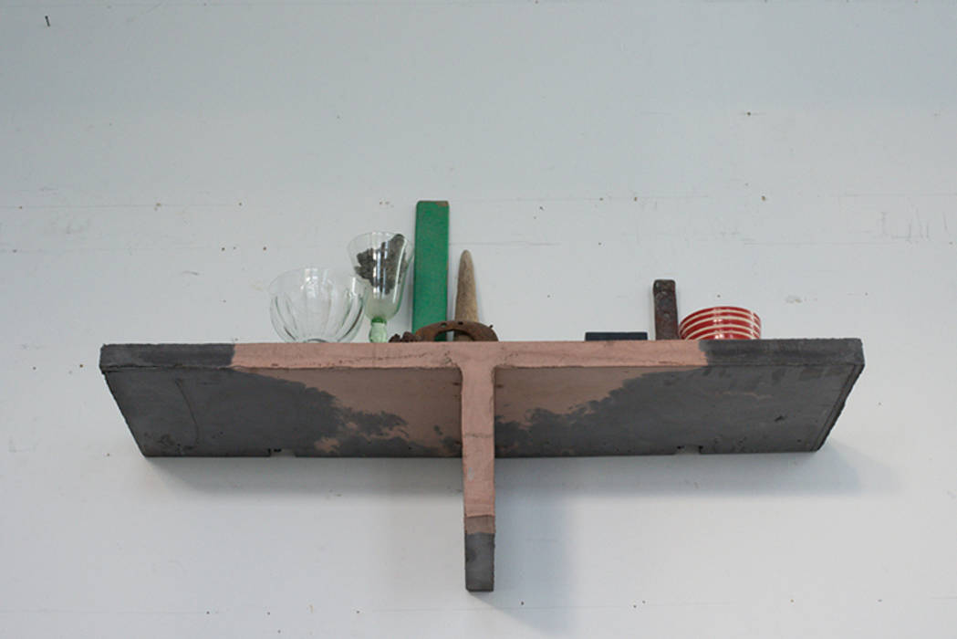 Beton Wandregal, Accidental Concrete Accidental Concrete Modern living room Shelves