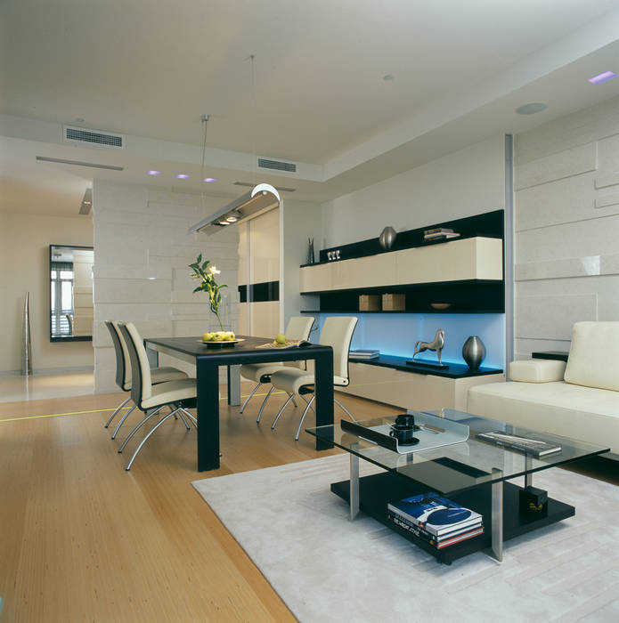 Living room homify Livings de estilo moderno