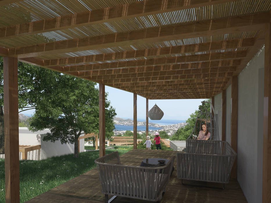 Restorated House 1 - Side View Atelye 70 Planners & Architects Akdeniz Evler