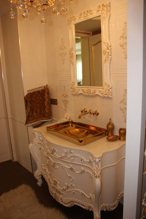 VİLLA, AYAYAPITASARIM AYAYAPITASARIM Classic style bathrooms Mirrors