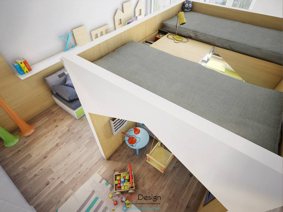 Villagio Townhouse, DA-Design DA-Design Minimalist nursery/kids room