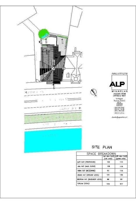 Yalı Vaziyet Model Alp Architects