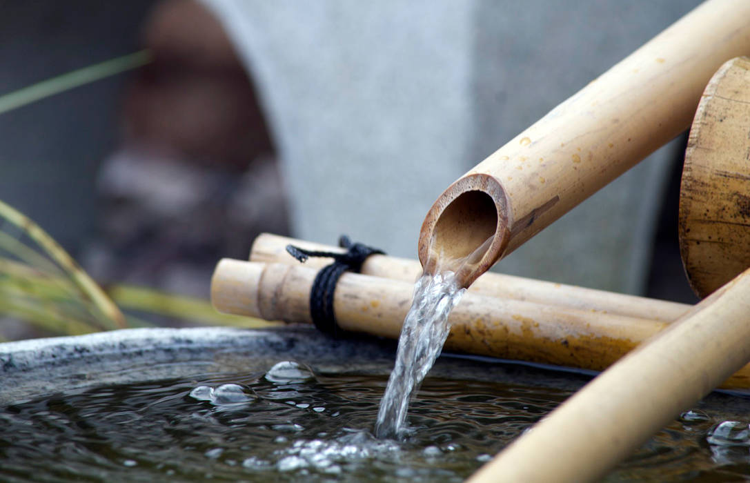 Tetsu bachi granite bowl water feature Lush Garden Design สวน ของแต่งสวนและอุปกรณ์จิปาถะ