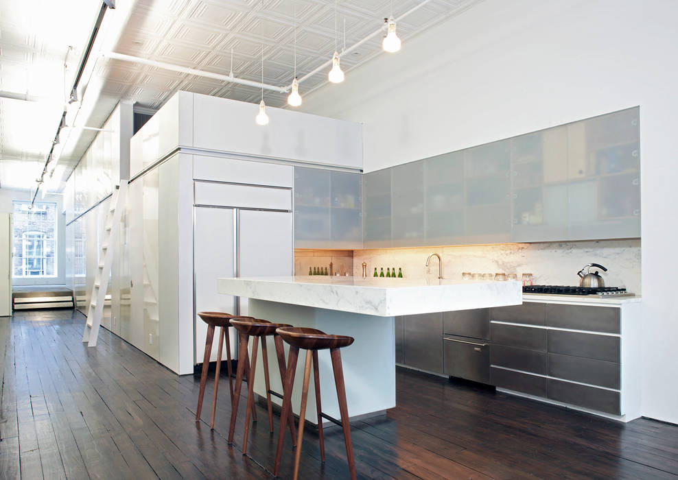 Greene Street Loft, Slade Architecture Slade Architecture Industrial style kitchen
