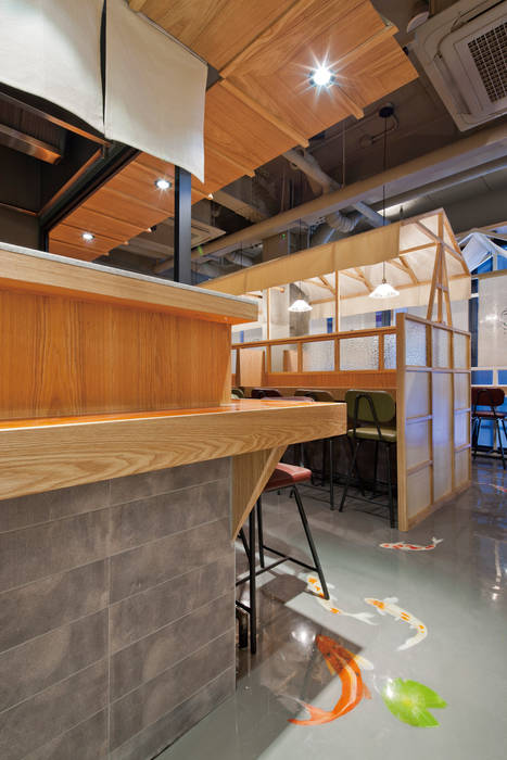 CHEONG CHUN IZAKAYA, FRIENDS DESIGN FRIENDS DESIGN พื้นที่เชิงพาณิชย์ Commercial Spaces