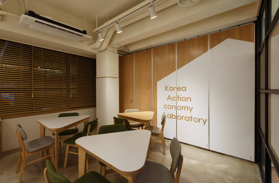 Korea Action Economy Laboratory, FRIENDS DESIGN FRIENDS DESIGN Espacios comerciales Edificios de Oficinas