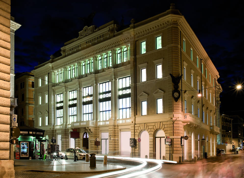 Palazzo Ex Unione Militare - Studio Fuksas, fuksas fuksas Commercial spaces Khu Thương mại