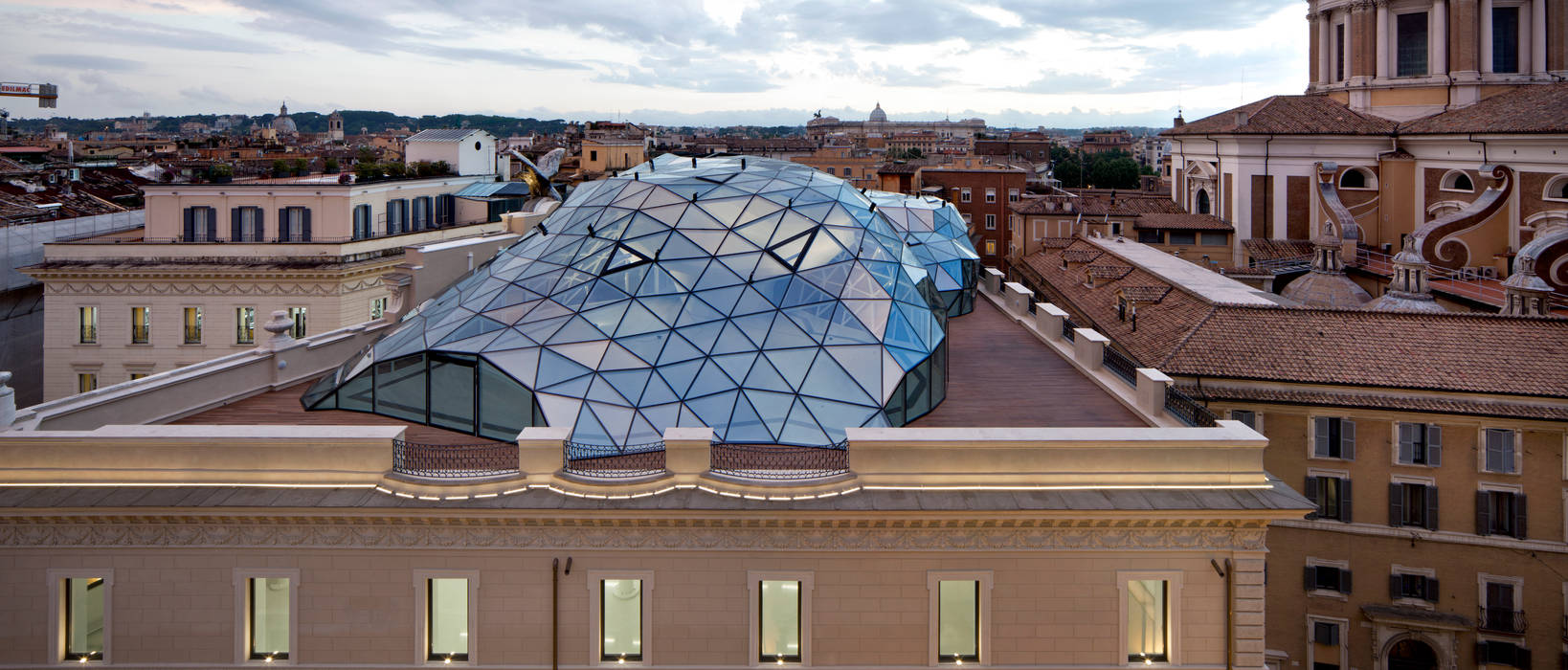 Palazzo Ex Unione Militare - Studio Fuksas, fuksas fuksas Espaços comerciais Espaços comerciais